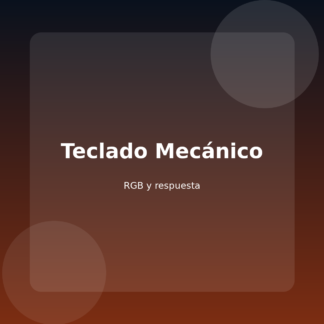Teclado Mecánico RGB